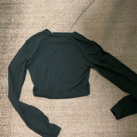 Zara long sleeve crop top - Picture 2 of 4
